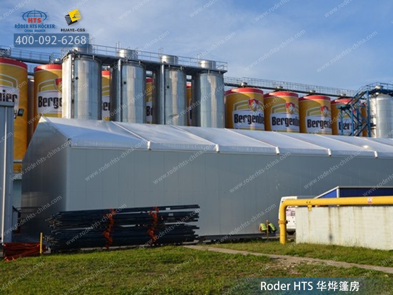 啤酒廠保溫倉庫篷房 啤酒廠保溫倉庫篷房