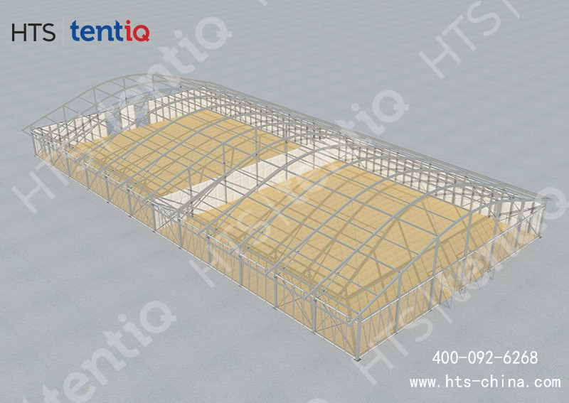這座篷房空間容納近3000人,抗風(fēng)達(dá)12級可輕松承接各種活動 這座篷房空間容納近3000人,抗風(fēng)達(dá)12級可輕松承接各種活動