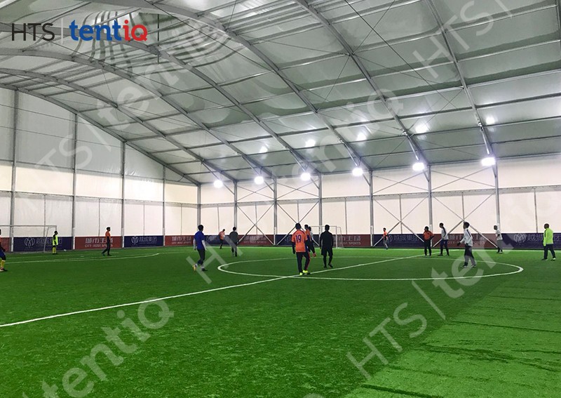 足球場大棚全方位解決方案，滿足項目全年任何季節(jié)均可順利進行