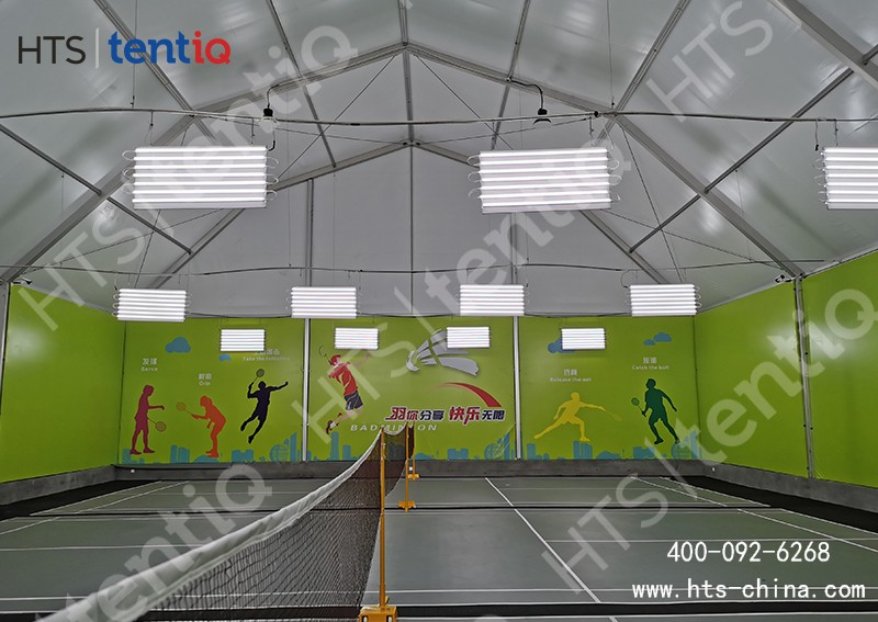 如何建造一座省時省力的篷房羽毛球館呢？