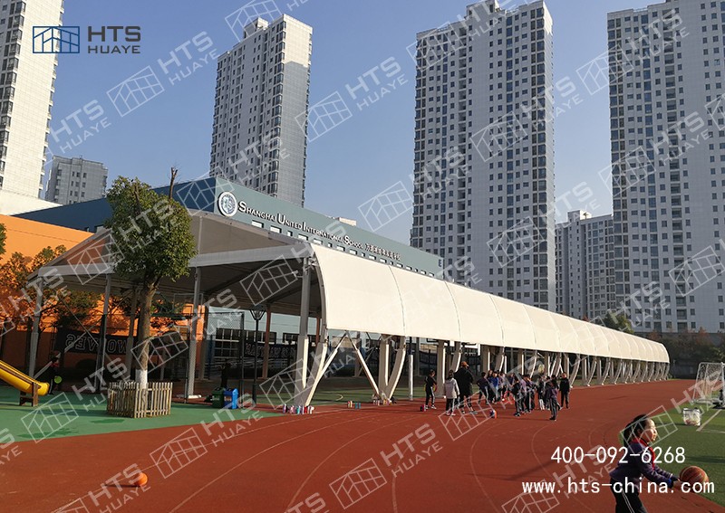 鋁合金篷房結構篷籃球館