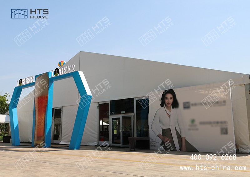 鋁合金結(jié)構(gòu)篷房在五星級酒店行業(yè)的應(yīng)用，不是住宿，而是活動空間