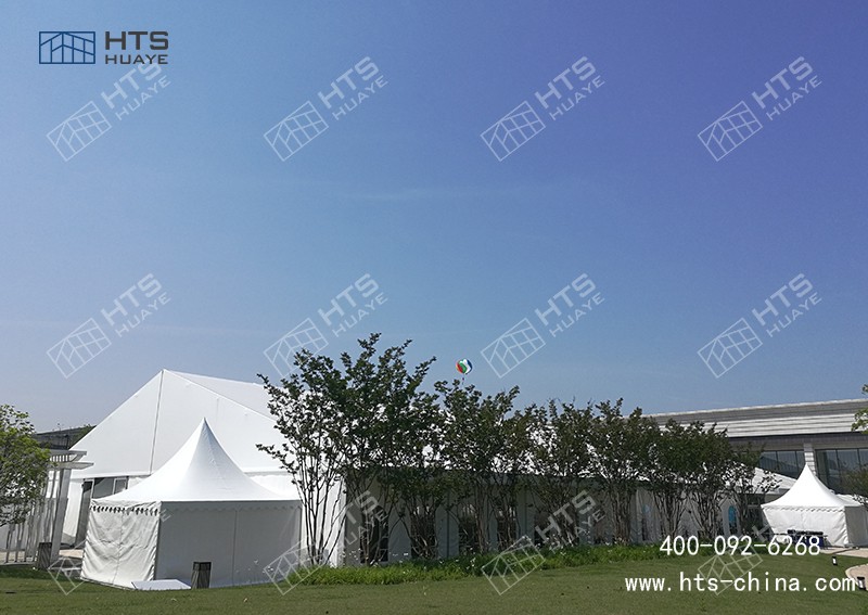 鋁合金結(jié)構(gòu)篷房在五星級酒店行業(yè)的應(yīng)用，不是住宿，而是活動空間