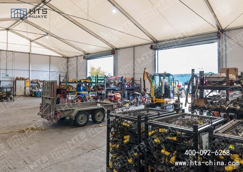 倉儲大棚快速高效地搭建，實現效率倍增