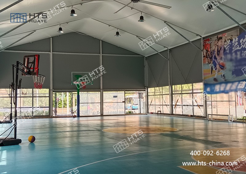 裝配式篷房籃球館已經成為解決運動空間不足問題的新選擇 裝配式篷房籃球館已經成為解決運動空間不足問題的新選擇