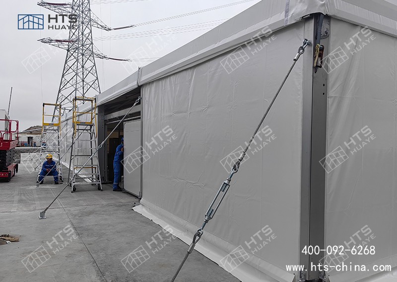 倉儲篷房為核電行業打造高效倉儲空間 倉儲篷房為核電行業打造高效倉儲空間