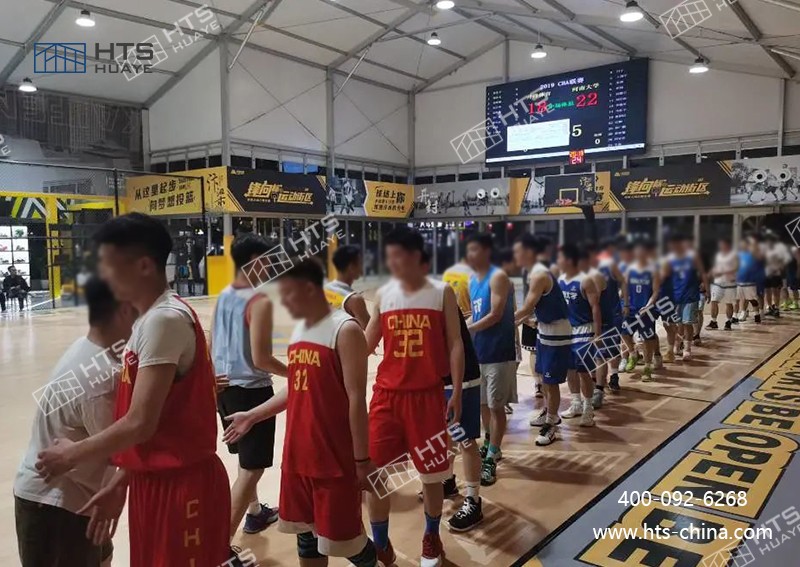 運動篷房為全民健身活動提供了靈活、便捷的場地解決方案