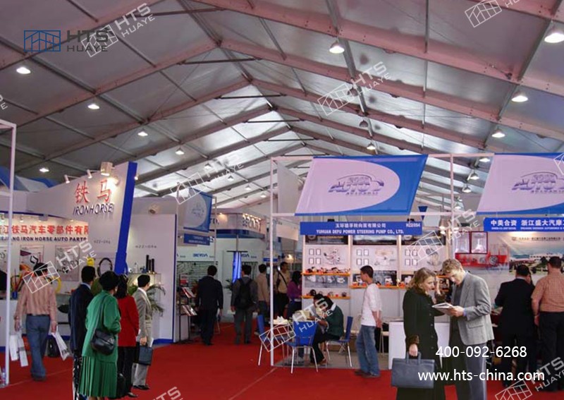 展覽篷房可根據展覽的規模和需求，隨時調整規模和布局