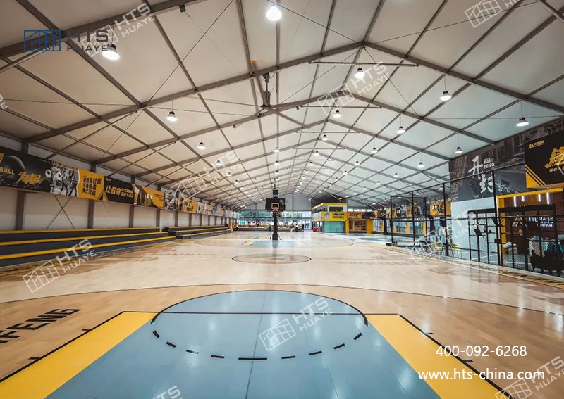 篷房球館建造效率碾壓鋼結構，20天打造專業級球館