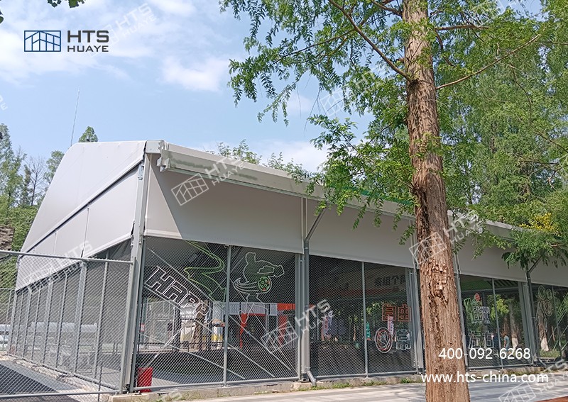 華燁建筑科技以專業鋁合金篷房解決方案，破解匹克球場地瓶頸